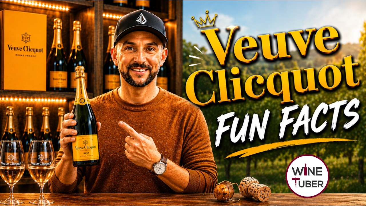 Интересные факты о шампанском Veuve Clicquot @WineTuber