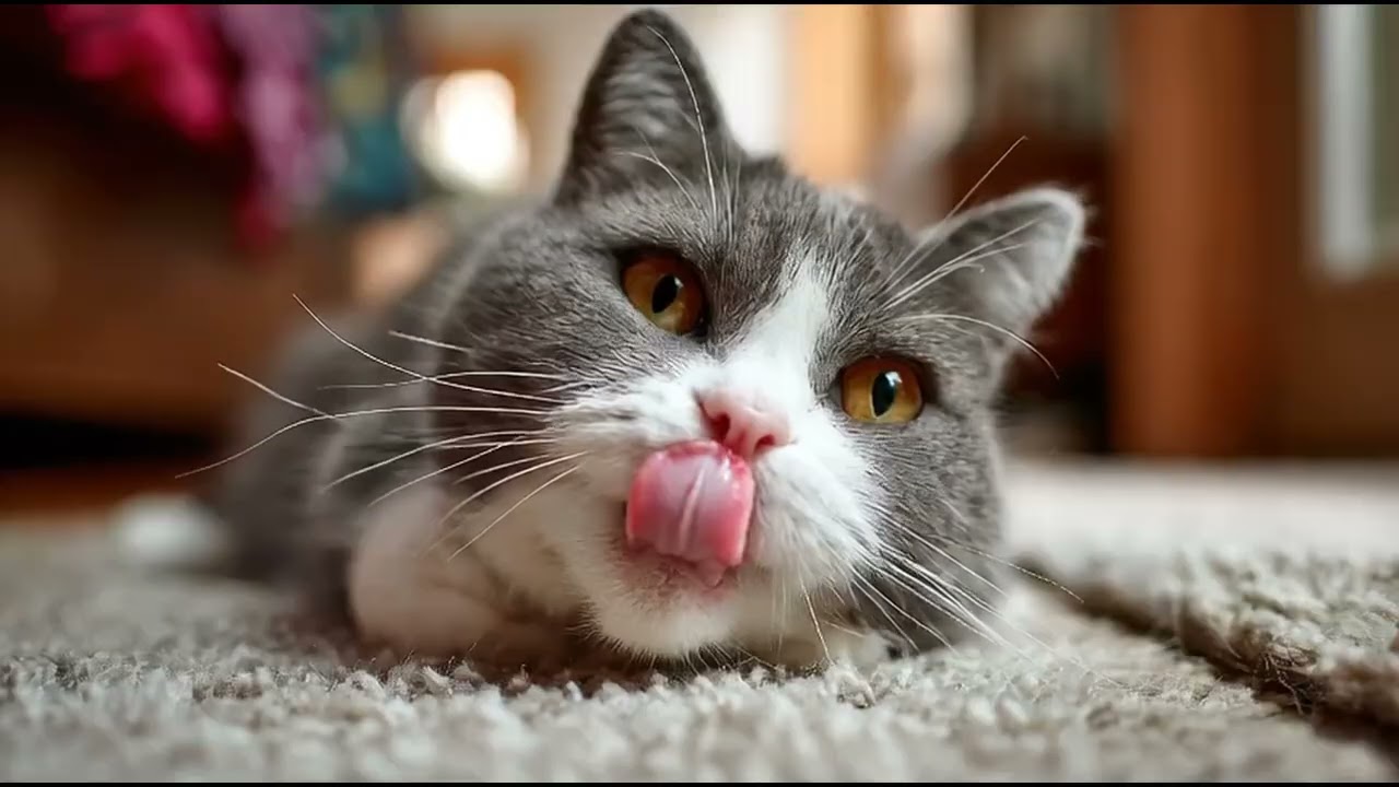 Playlist(cat purring) - Adorable Cat Relaxing 😻🐾