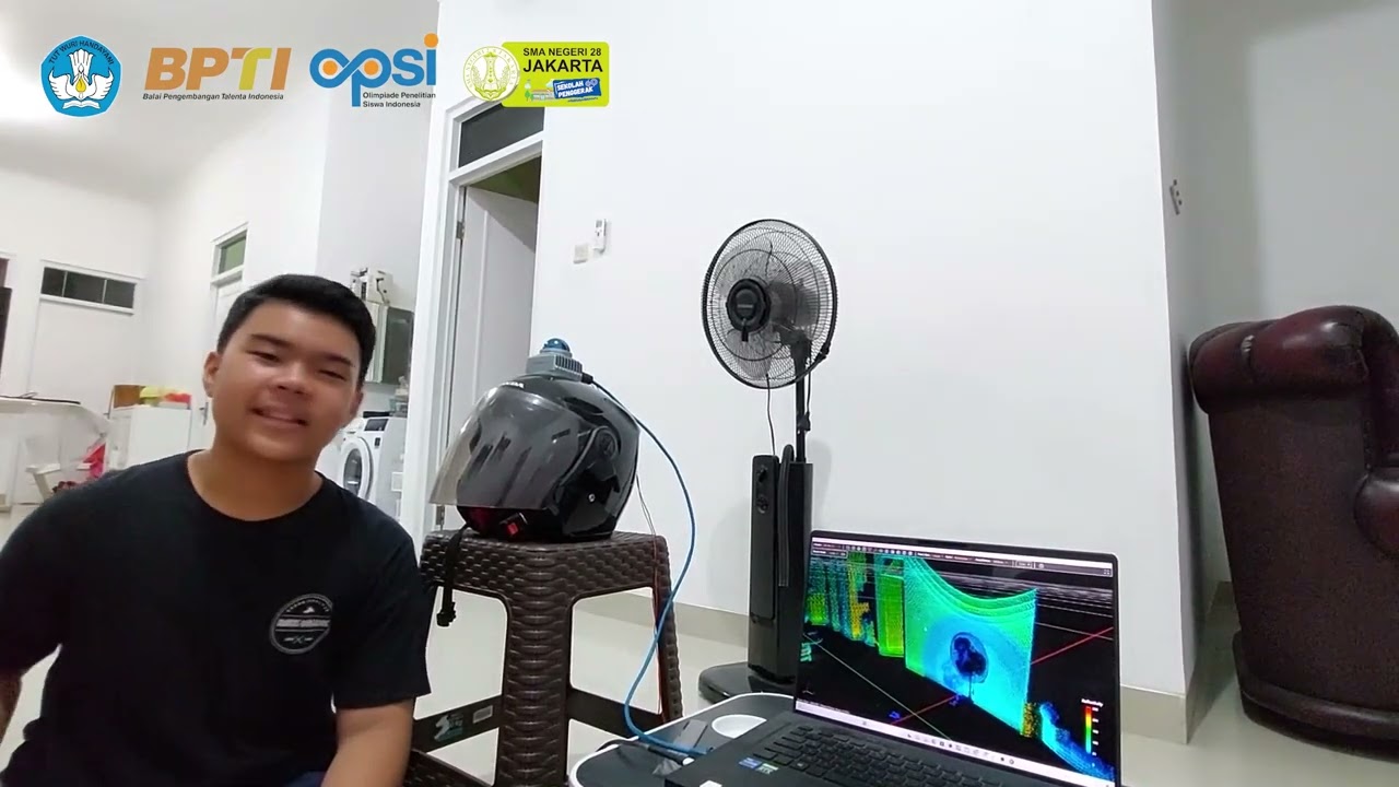 Percobaan Sensor LiDAR Livox Mid-360 Tim RaJojo SMAN 28 Jakarta || OPSI SMA 2023
