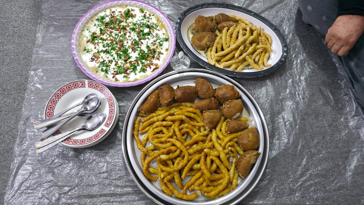 اطيب واشهى اكلة كرشات ومصارين🤗 من تحت دياتي🤚والطعم فاخر من الآخر😋🥰وهاي الاجواء الشتوية🌧بدها هيك اكله