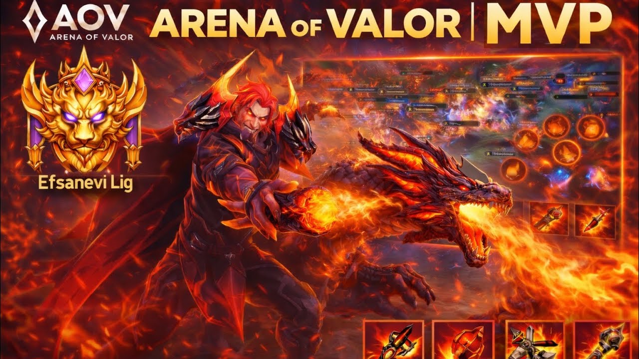 AOV | D’Cary tek atıyor 🔥arena of valor.