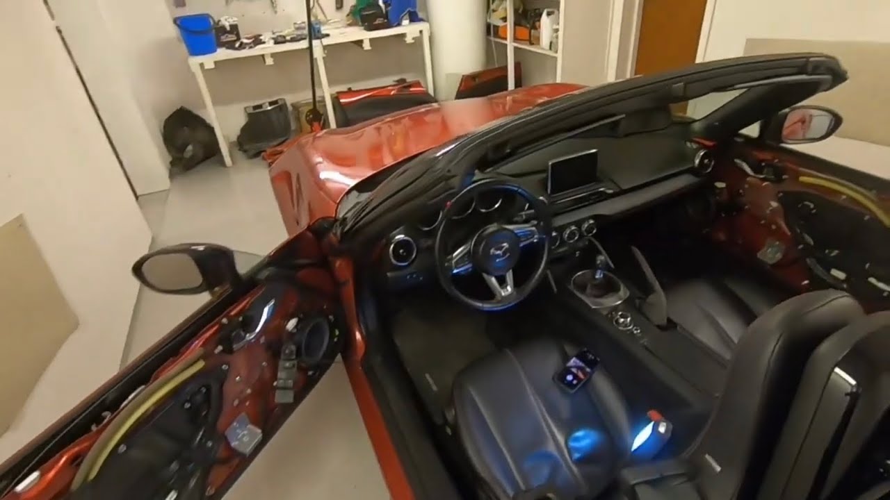 Mazda MX-5 remove door panels