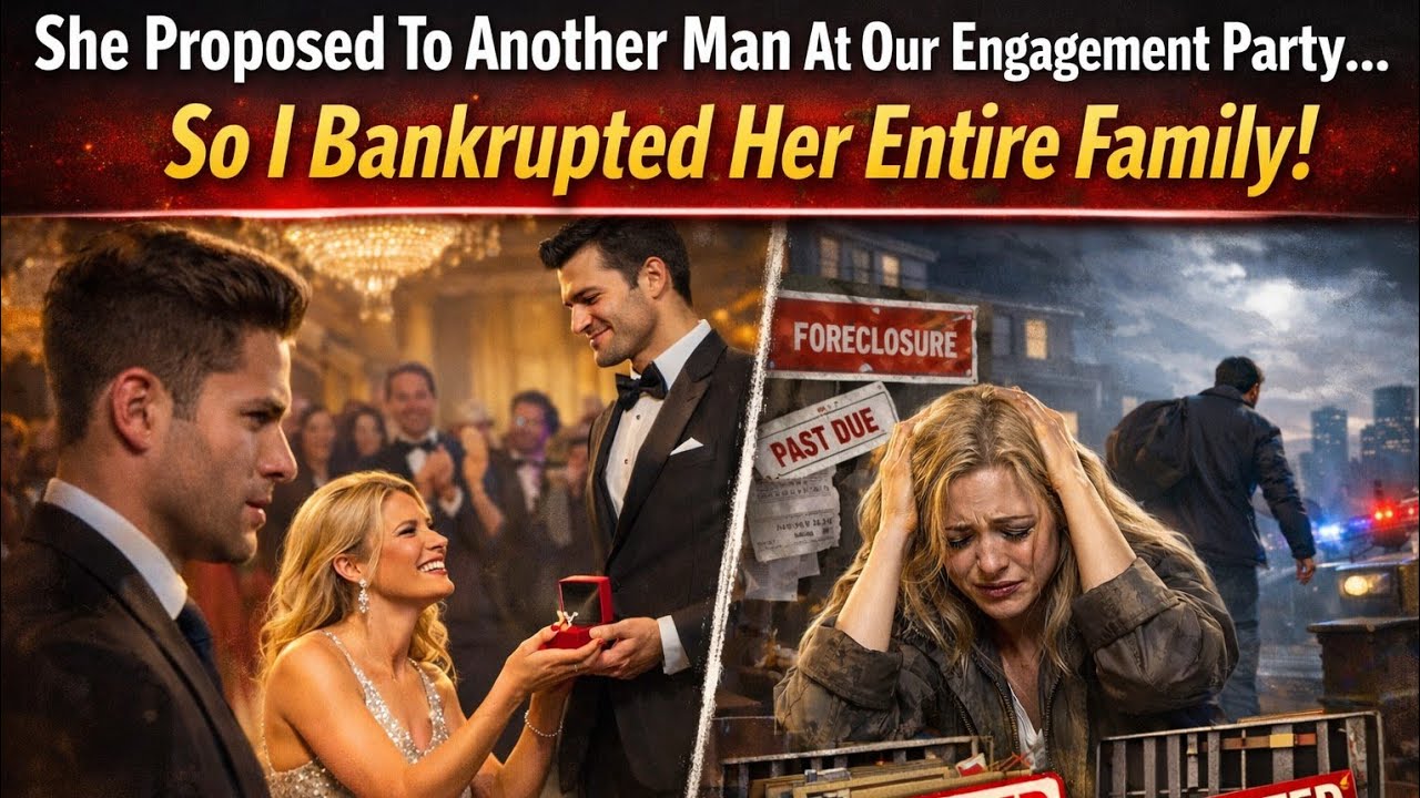 She Proposed To Another Man At Our Engagement Party... So I Bankrupted Her Entire Family!