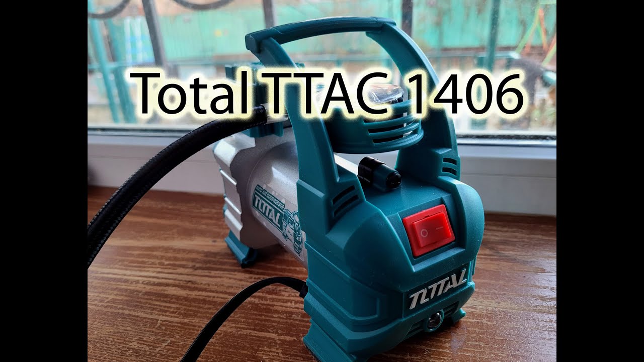 Распаковка авто компрессора Total TTAC 1406.
