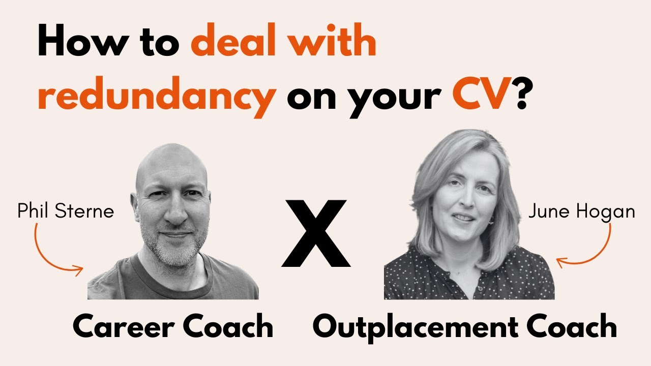 How to deal with redundancy on your CV - With June Hogan