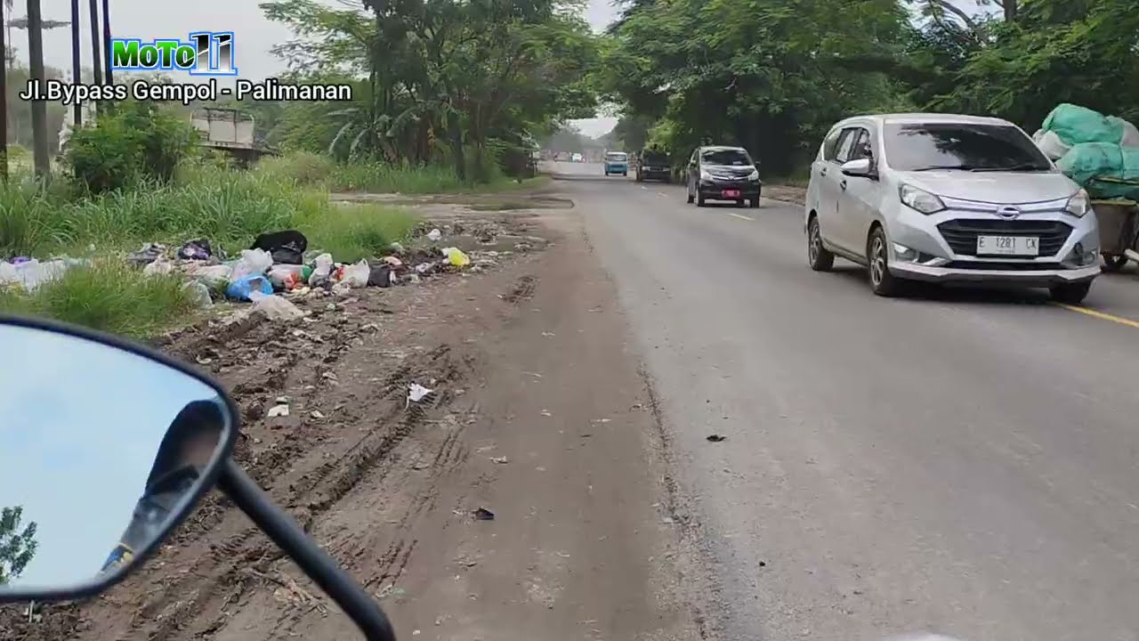 Kondisi dan suasana Jl.bypass Palimanan saat ini