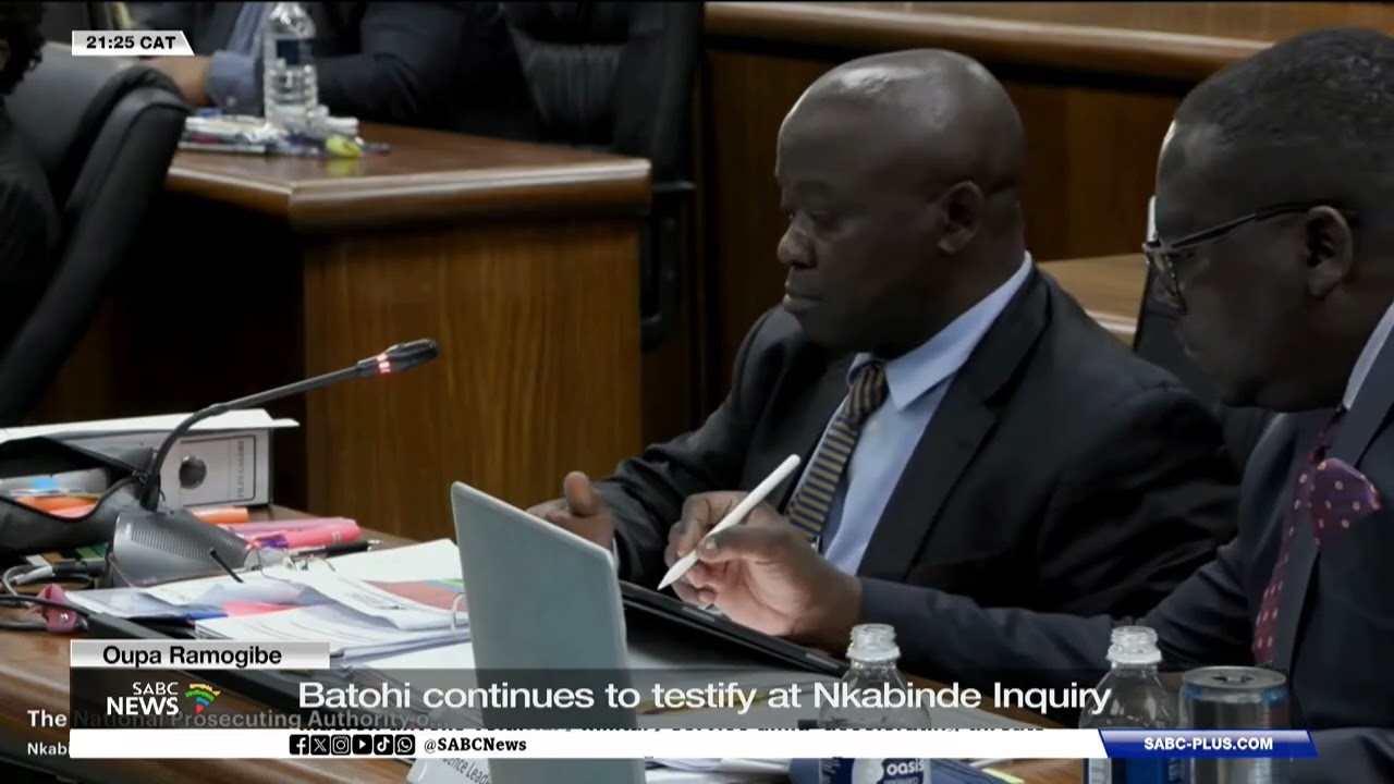 Shamila Batohi continues testimony at Nkabinde Inquiry