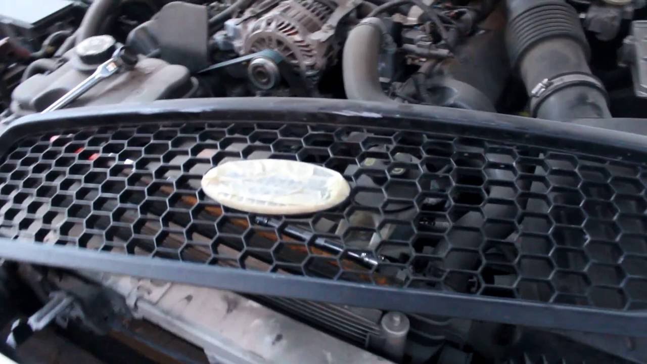 How To Remove The Grille Off Ford Crown Victoria P71 Police Interceptor DIY