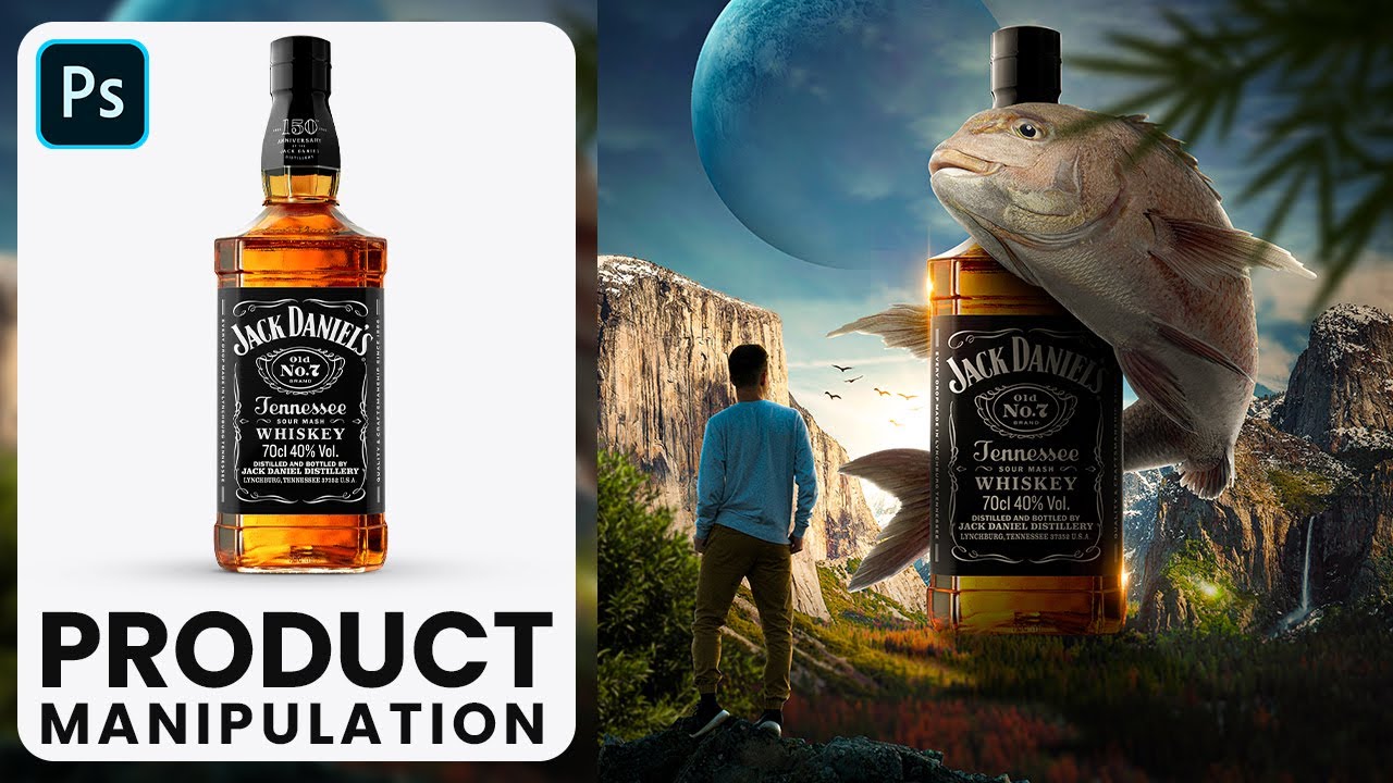 Product manipulation advertising design - Photoshop | photoshop manipulation | photoshop tutorial