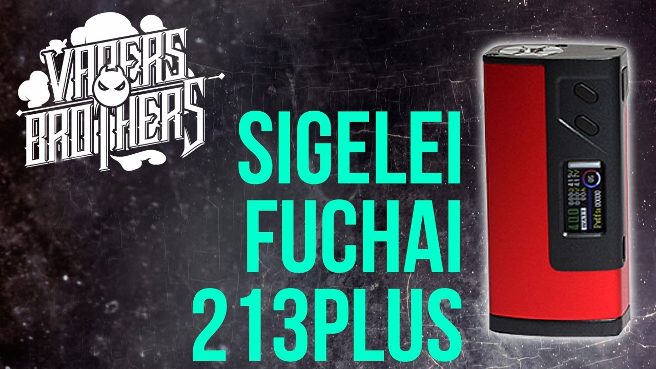 Sigelei Fuchai 213 Plus - Очень и очень хорош
