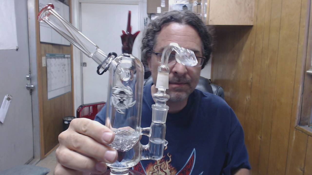 OTG.. Old Town Glass ..Unique Dab Rig Glass