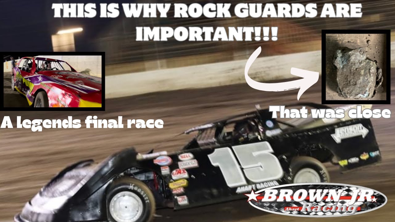 That was too close...This is why Rock Guards are important!!! Xtreme Late Models