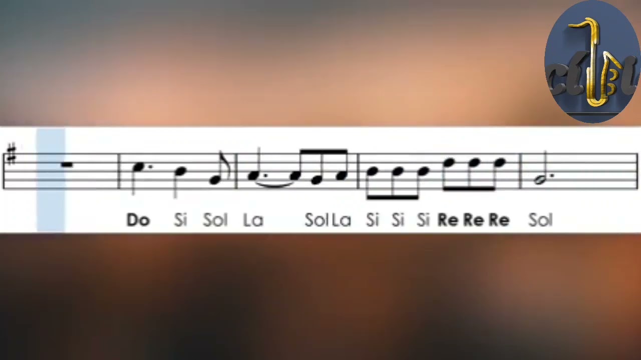 Ele é exaltado - backing track - sax alto