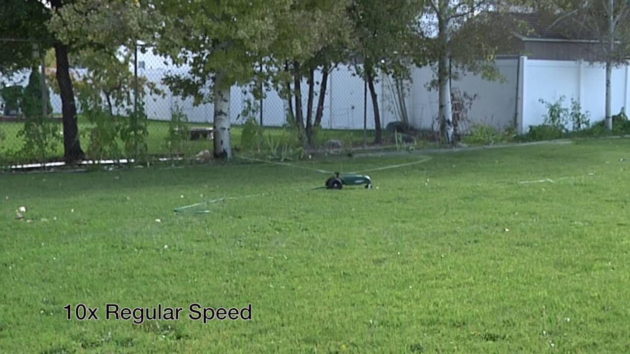 Traveling Sprinkler Time Lapse