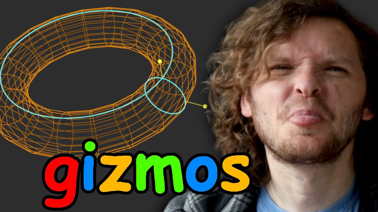 Gizmos // Учебник по Blender 4.3
