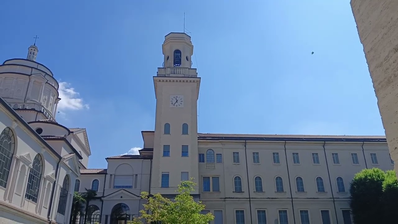 Le 5 campane ambrosiane del Seminario di Venegono Inferiore (VA) - che suonano a festa - (#117)