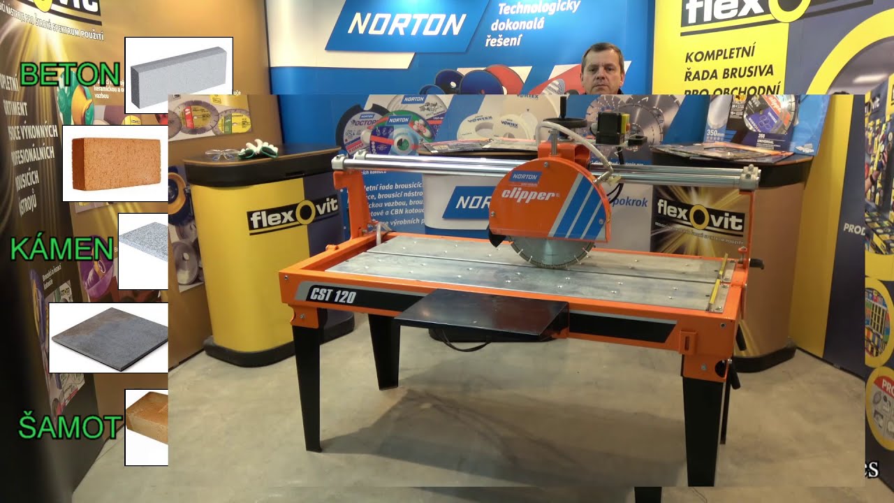 Kamenická pila Norton Clipper CST 120