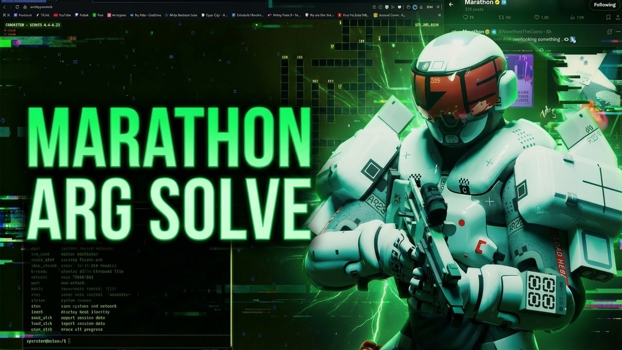 *NEW* MARATHON ARG | SECRET ART & SOUNDTRACK! (BREAKDOWN)