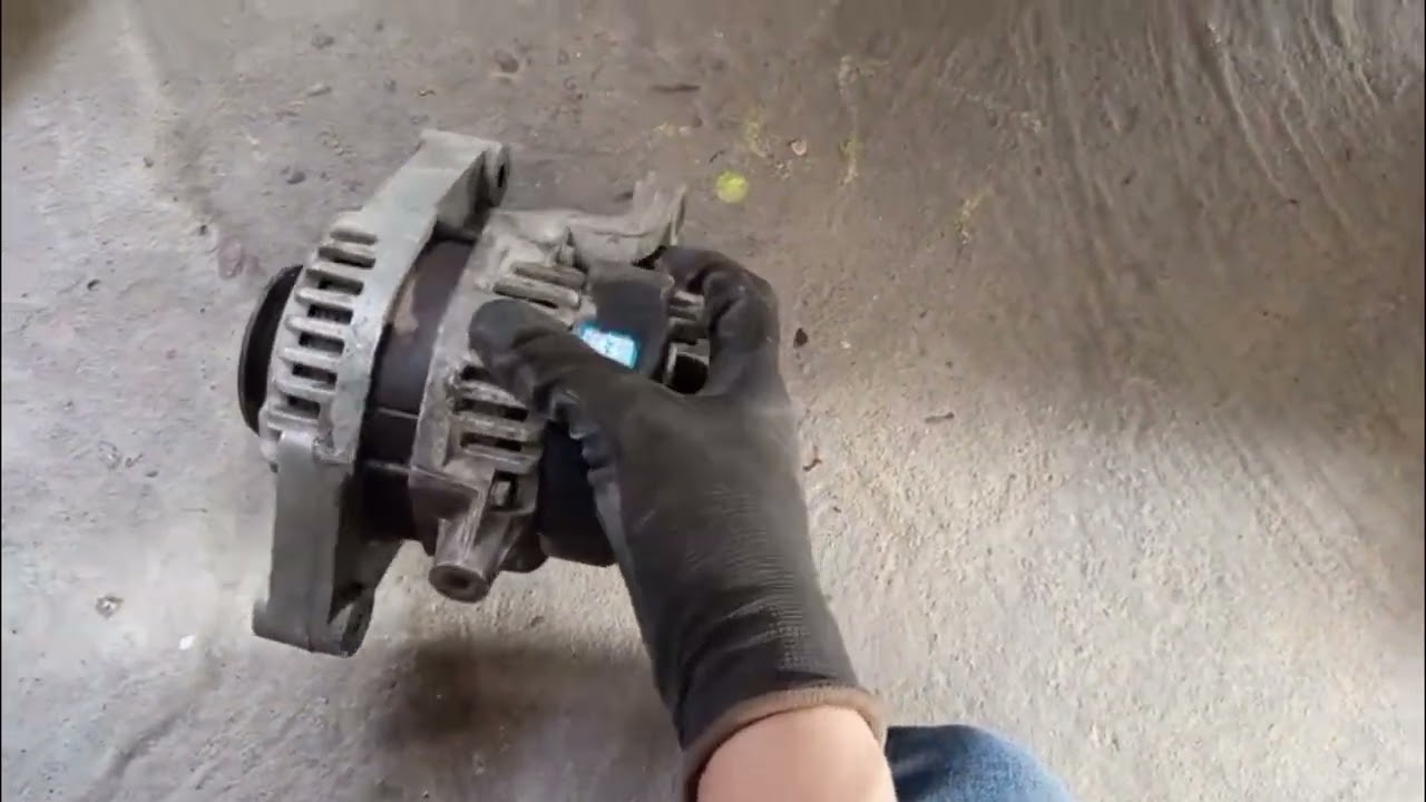 Desmontando alernador de chevy pop