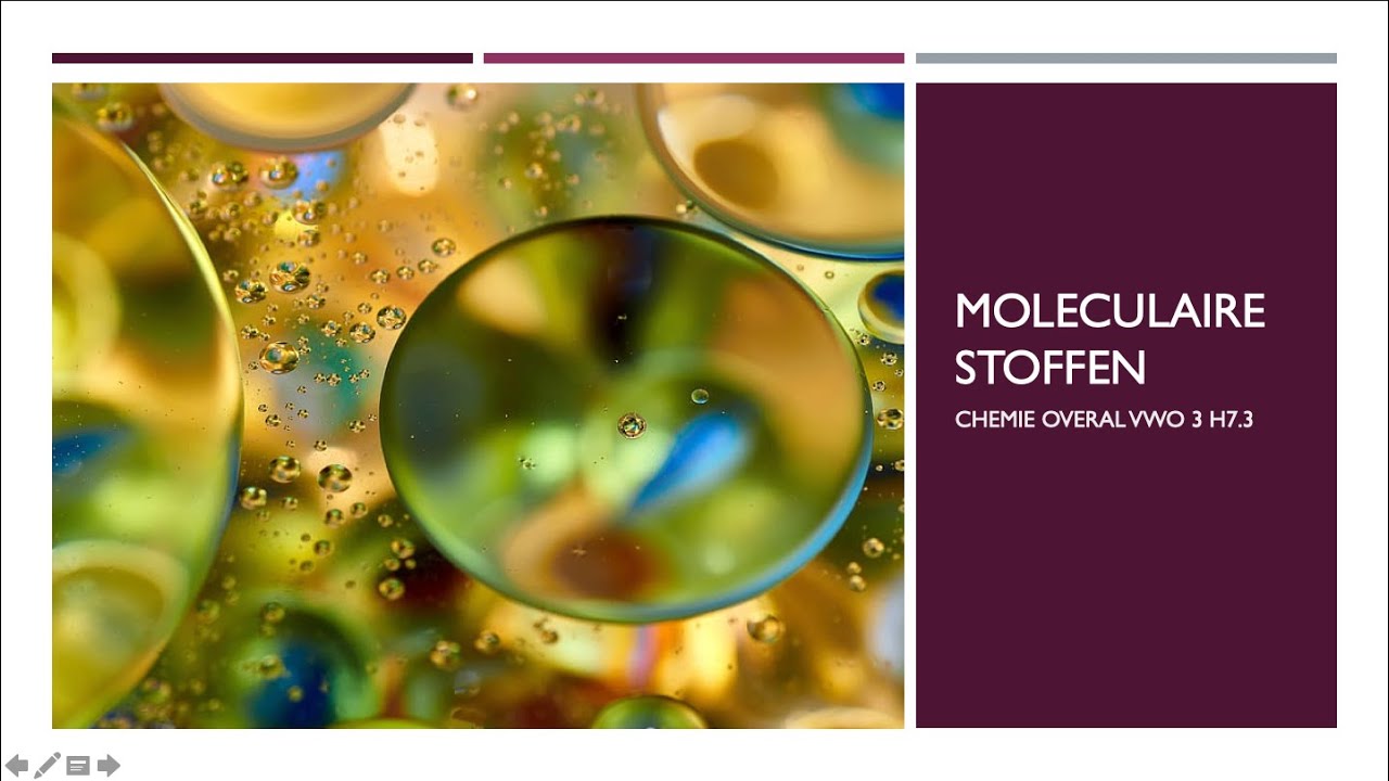 Moleculaire stoffen vwo3