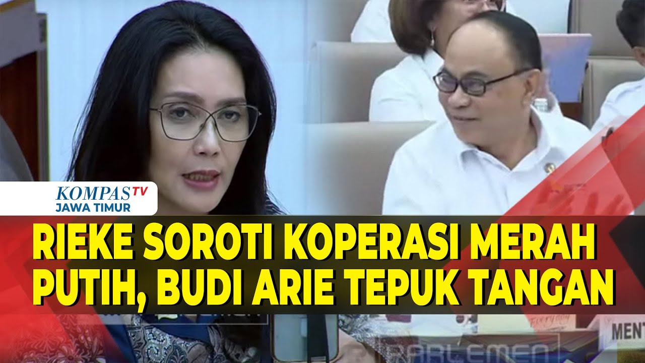 Rieke Soroti Koperasi Desa Merah Putih hingga Buat Menteri Budi Arie Tepuk Tangan di Rapat DPR