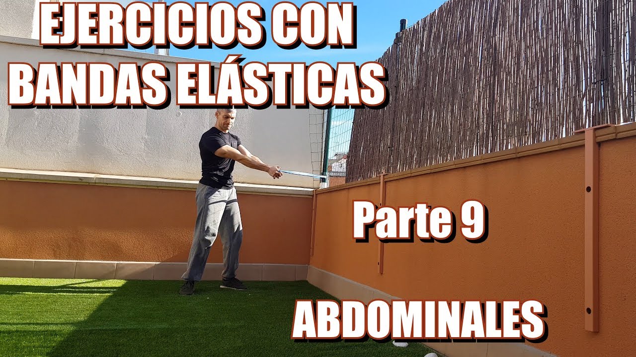 ►Ejercicios para ABDOMINALES con BANDAS ELÁSTICAS 🔥🔥🔥[+10 EJERCICIOS]