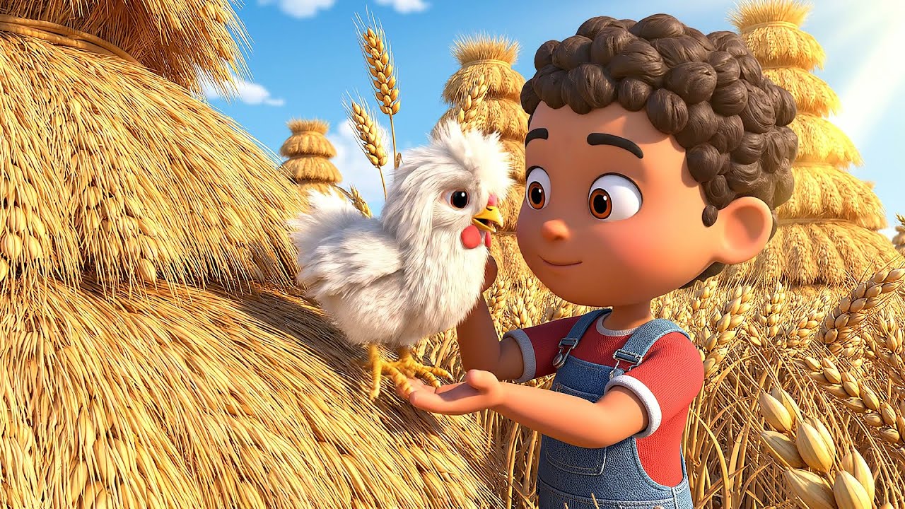 Minecraft Tiny Chicken Hid Under the Whea | Kids Songs & Nursery Rhymes
