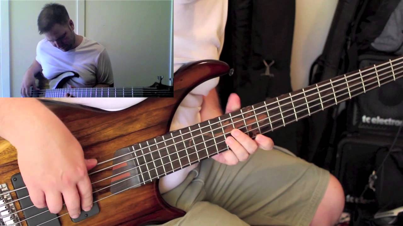 Warmoth Gecko 5 string bass w/ Bartolini electronics sound samples