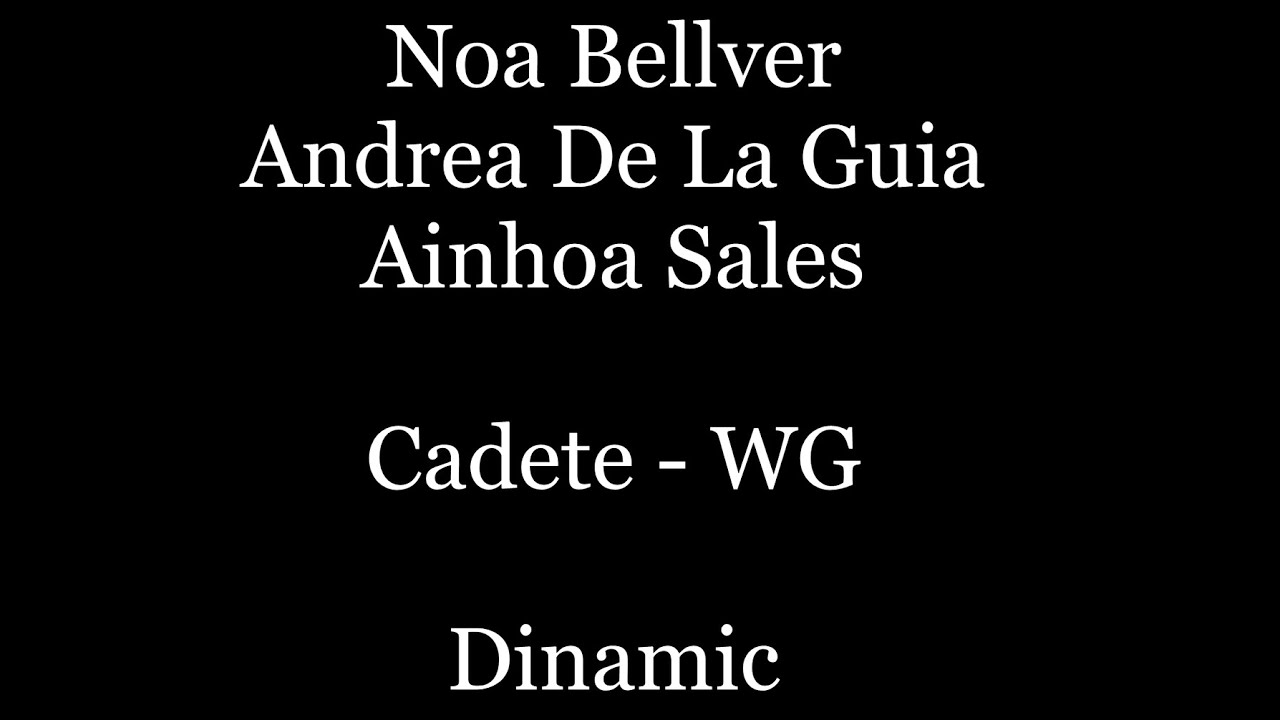 Noa Bellver, Ainhoa Sales y Andrea de la Guía - Campeonato de España Gimnasia Acrobática MP 2021