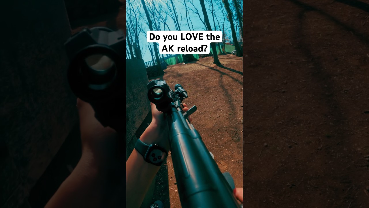 Insane Airsoft AK Reload Speed!
