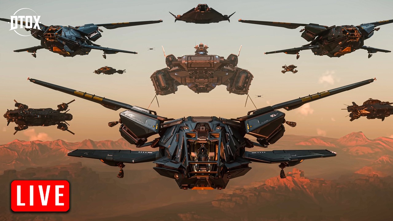 🔴 LIVE Star Citizen 4.7 First Look + Aurora MK2 Flight