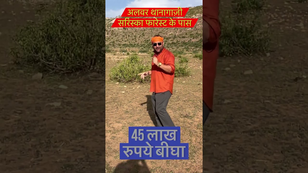 45 Bigha farm house agriculture land for sale in Alwar Rajasthan #buyland #farmhouse #alwar