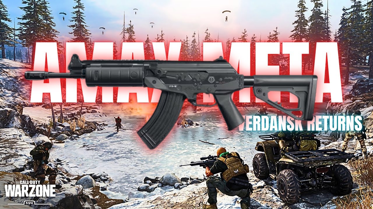 AMAX GAMEPLAY | BO6 WARZONE S3 VERDANSK META