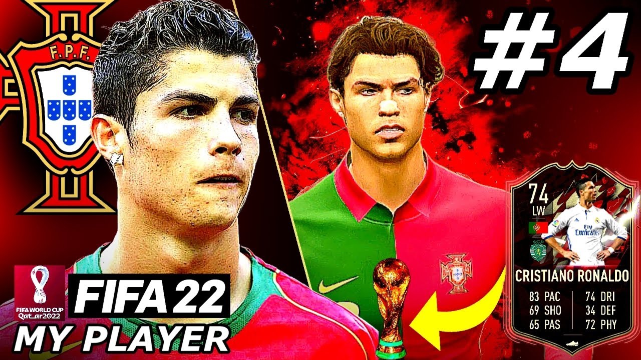 WORLD CUP SPECIAL!🔥 RONALDO PORTUGAL DEBUT! - FIFA 22 Ronaldo Player Career Mode EP4