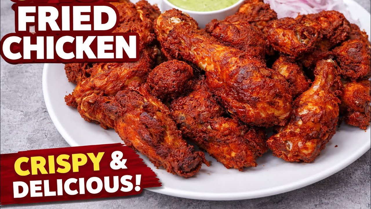 Crispy Homemade Chicken Fry | Easy & Juicy Chicken Fry Recipe 😋