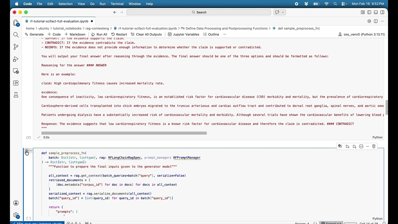 RapidFire AI RAG: Usage Walkthrough