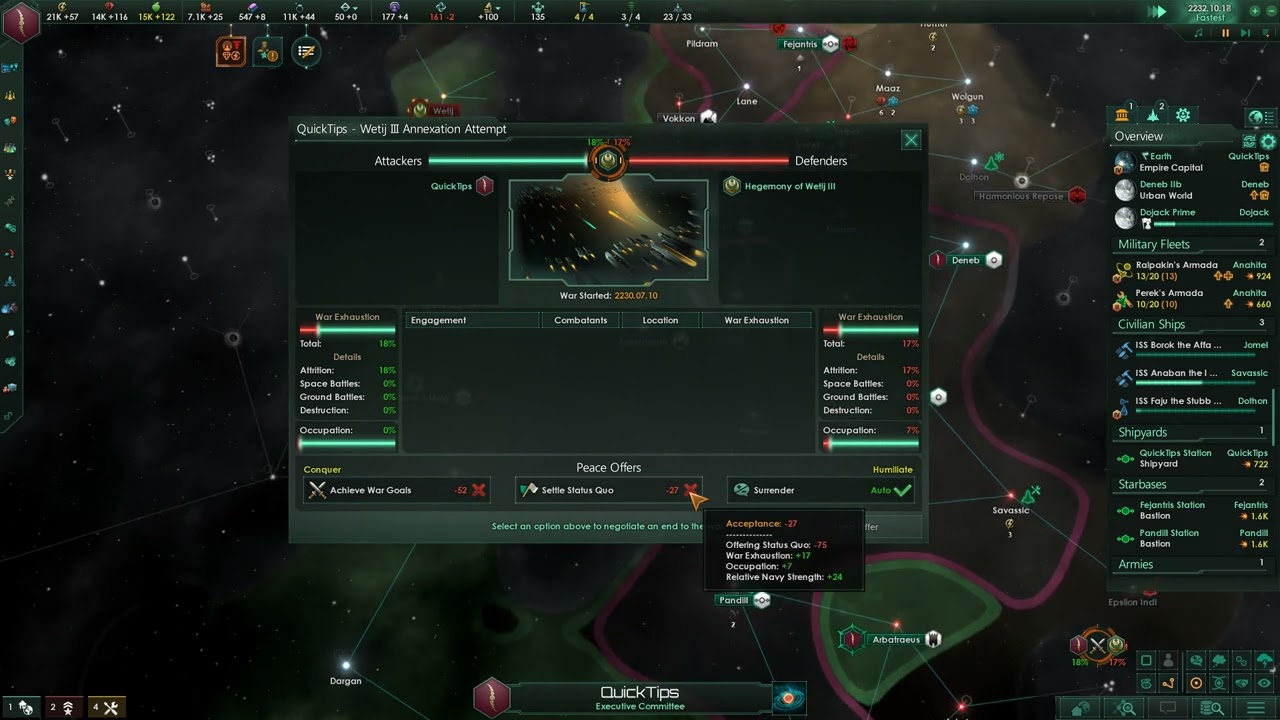 How to End War in Stellaris