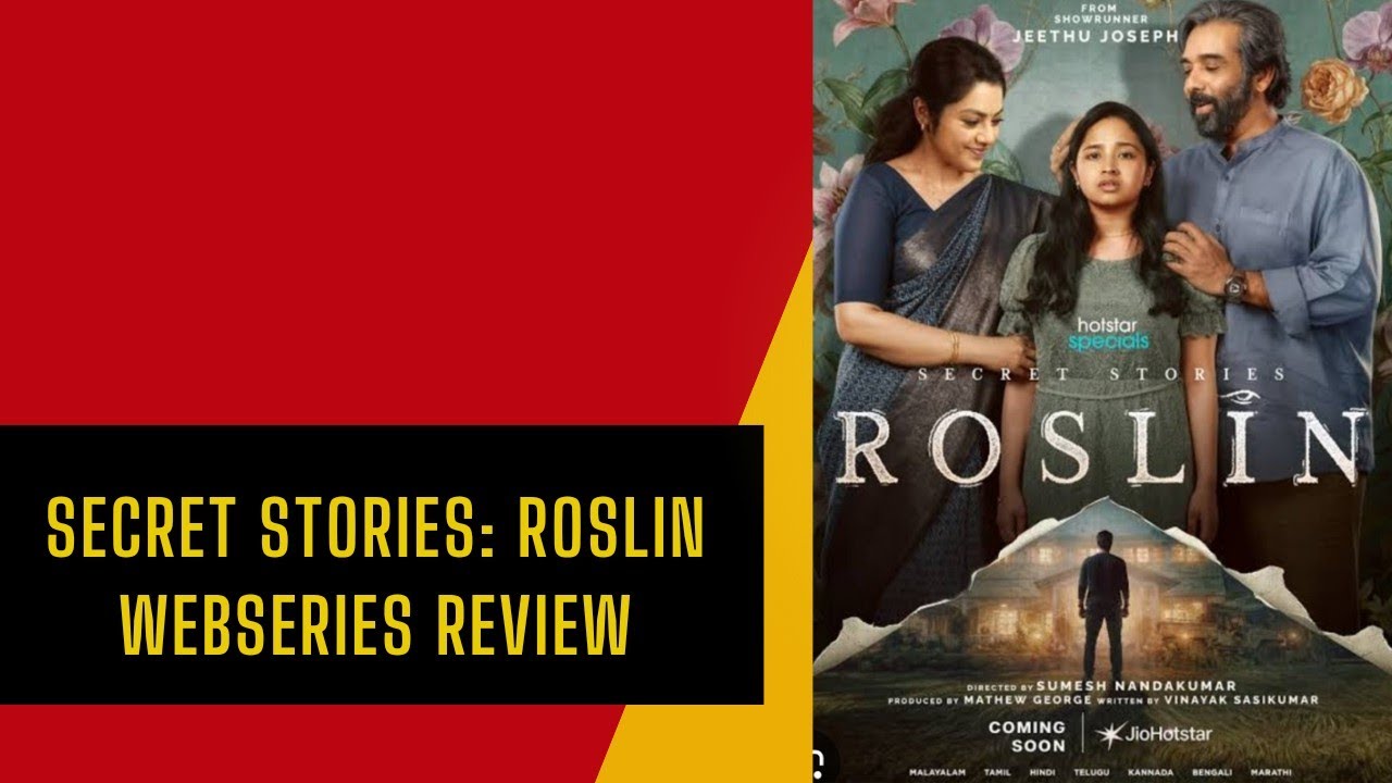 Secret Stories: Roslin Full Webseries Online|Hotstar Specials|Meena|Jeethu J|Vineeth|Manasa| Review