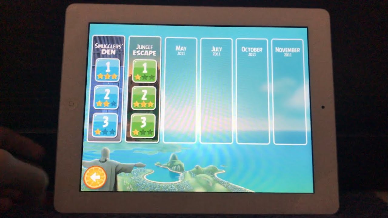 Angry Birds Rio HD Free 1.0.0 On iPad 2 iOS 4.3.2 Gameplay