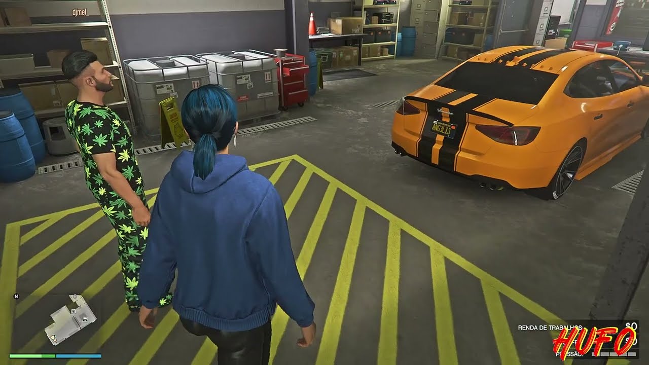 GTA5 4K - MONEY FRONTS | LAVANDO DINHEIRO 1