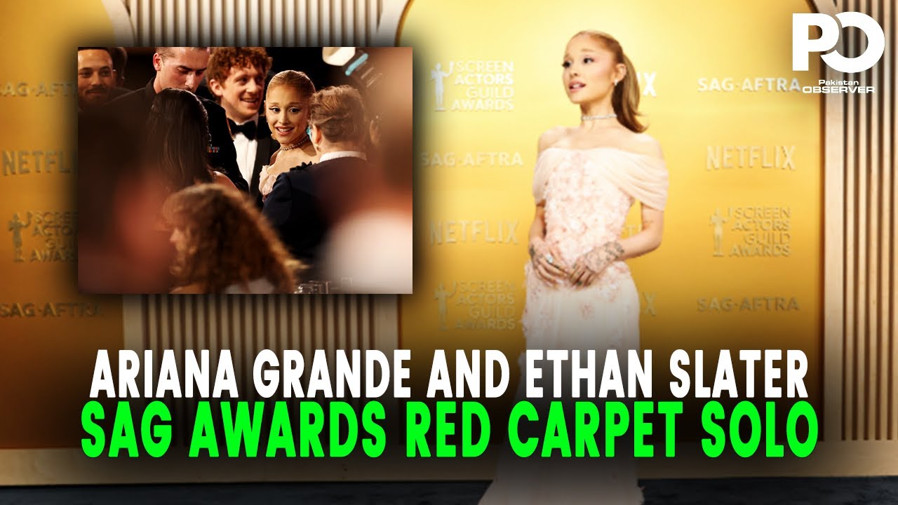 Ariana Grande & Ethan Slater Steal the Spotlight: Solo Red Carpet Moments at the SAG Awards