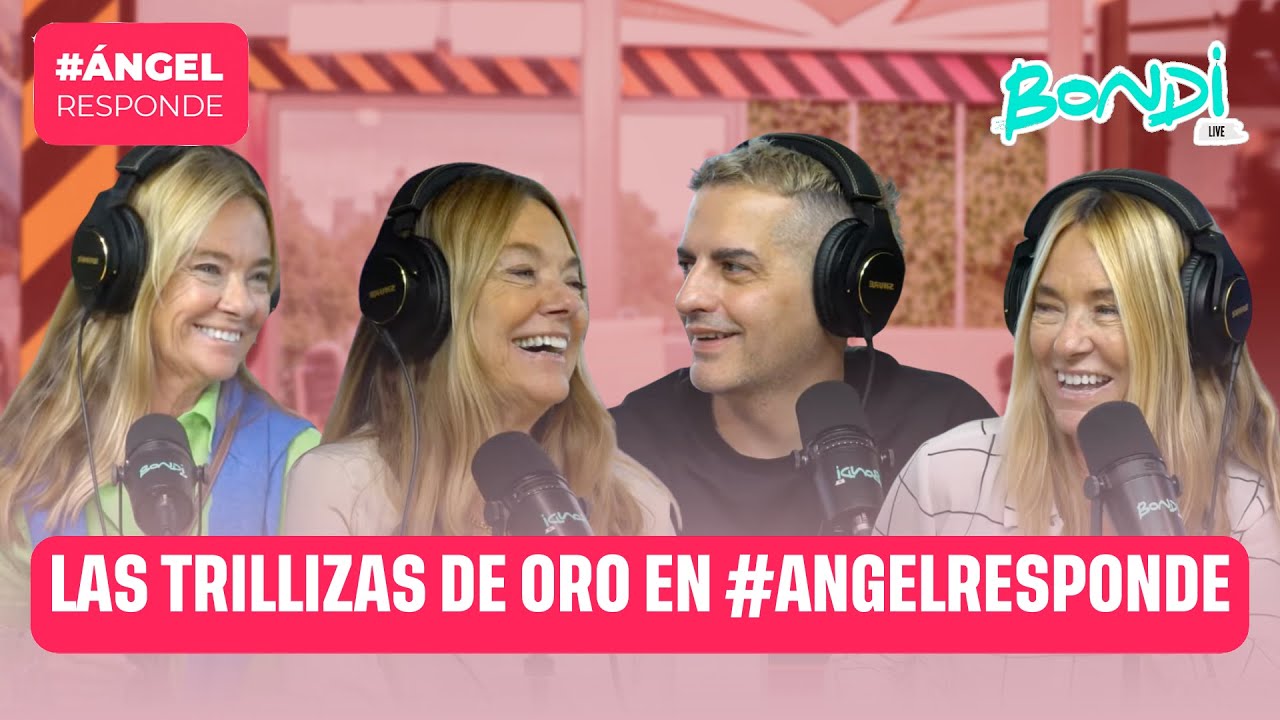 ENTREVISTA A LAS TRILLIZAS DE ORO | ANGEL RESPONDE 01/10