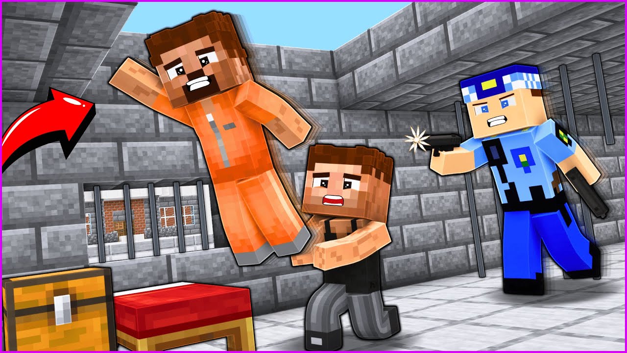 ALİ, ARDA'YI HAPİSTEN KAÇIRIYOR! 😱 - Minecraft