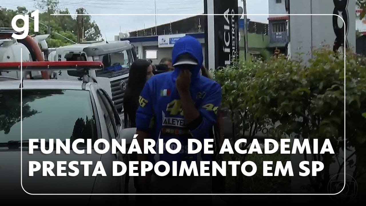 JH: Manobrista que limpava piscina de academia diz à polícia que seguia ordens do dono via WhatsApp