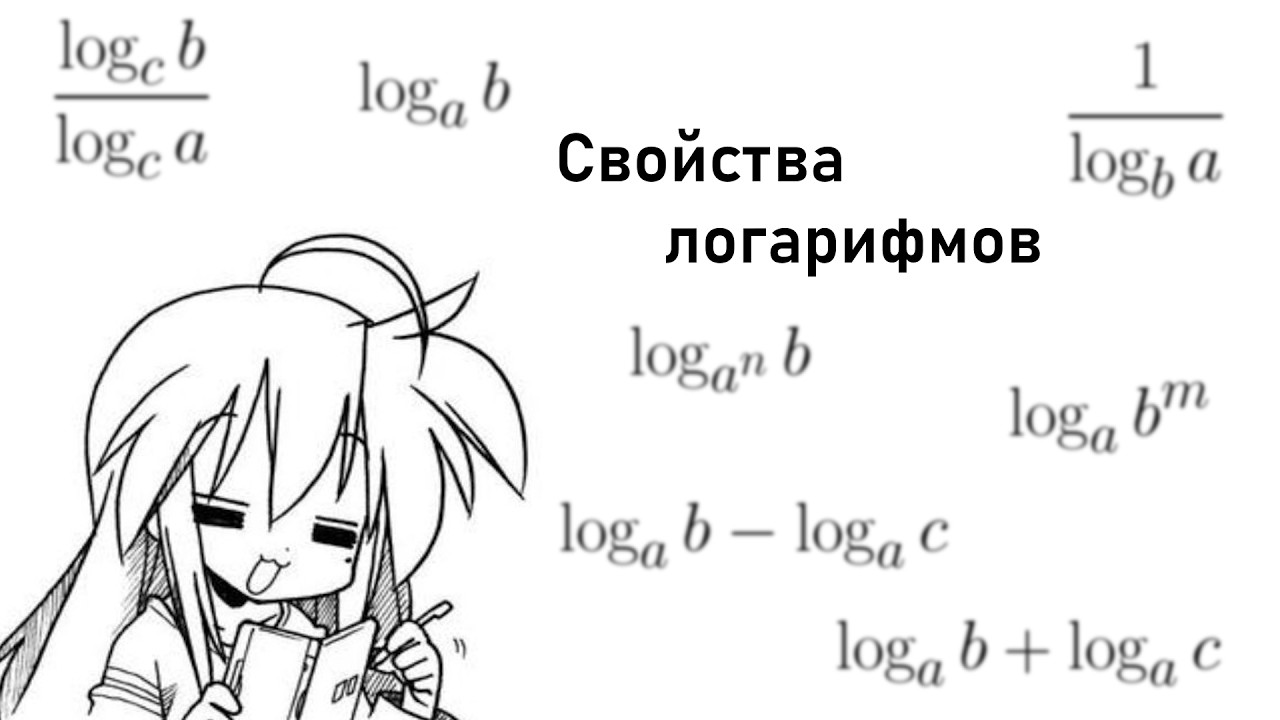 Откуда эти свойства логарифмов?