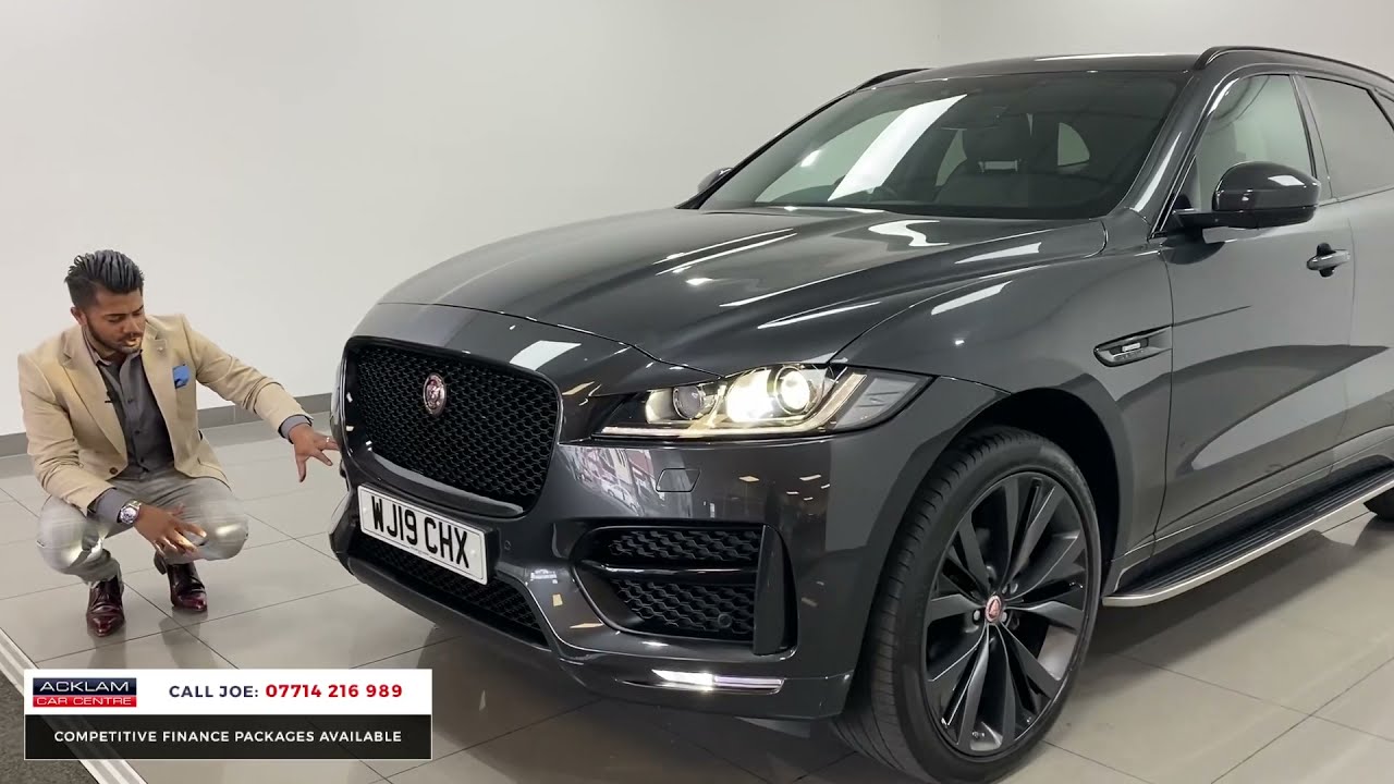2019 Jaguar F-Pace 2.0 20D R-Sport (Black Pack)