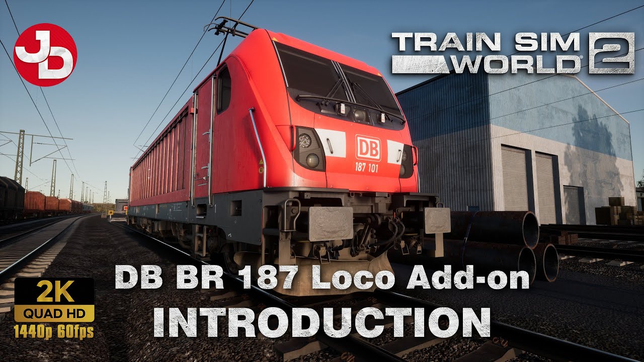 TSW2: DB BR 187 Loco 'Introduction' PC Gameplay 1440p 60fps