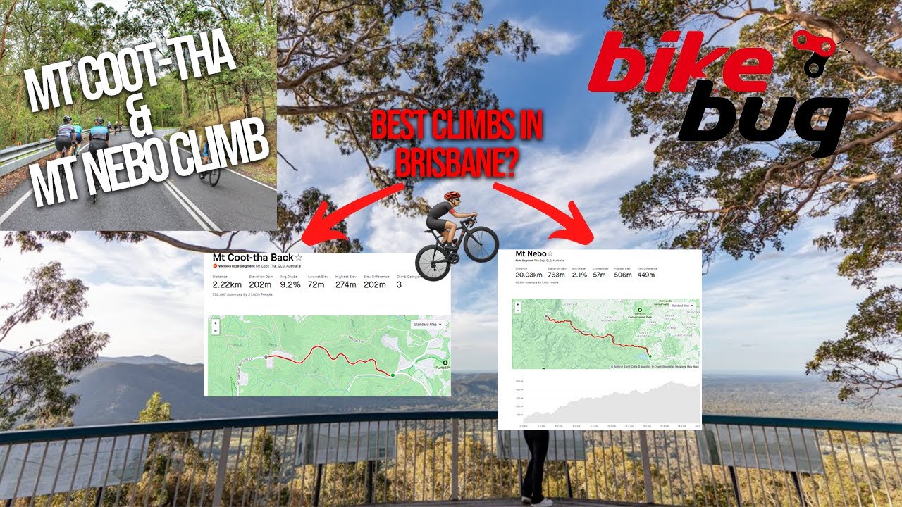 Mt Coot-tha & Mt Nebo Climb | BikeBug