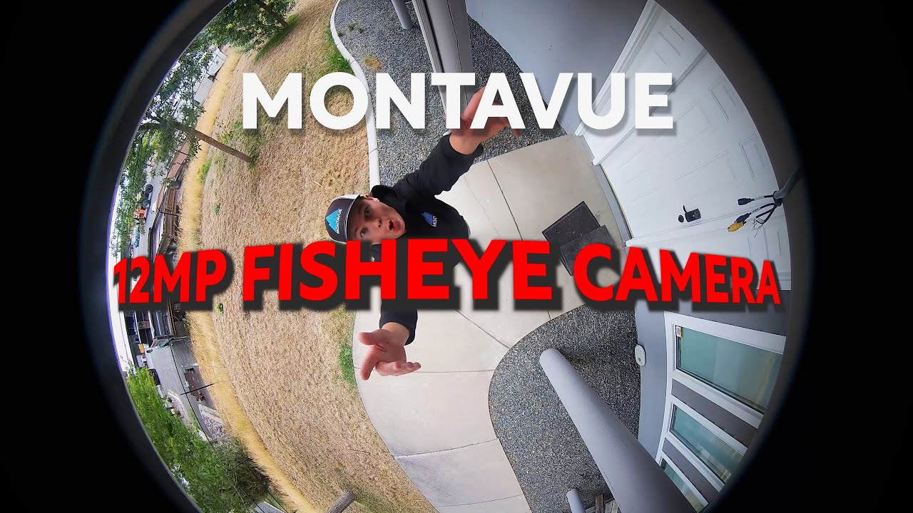 Montavue MTF12360-AI 12MP Outdoor Fisheye Camera with Heat Map, Tripwire, People Counter, and MORE!