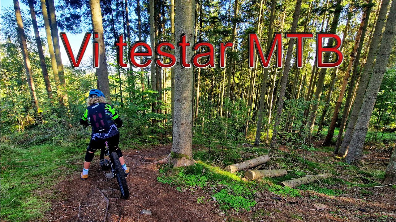 Vi testar MTB på Kungsbygget